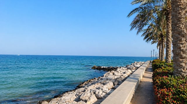 Al Kout Beach in Kuwait