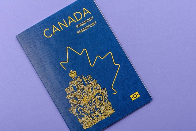 Canadian Passport For Traveling Flying And Doing Business Canada Document