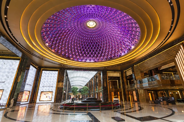 Interior of The Avenues Mall