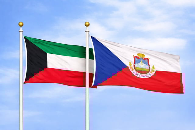 Kuwait Saint Martin Country Flags