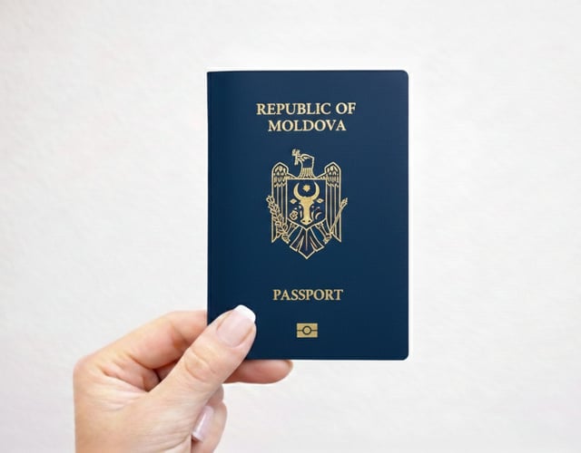 Moldova Passport Image