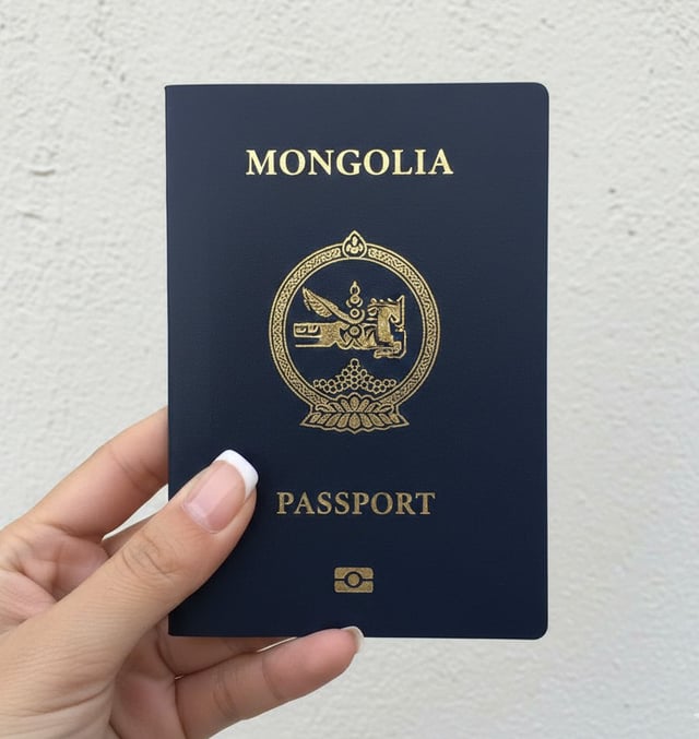 Mongolia Passport Image