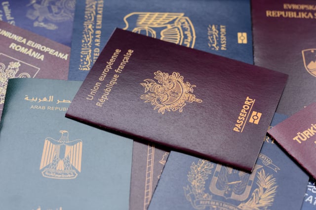 Passports Of Citizens Of Different Countries