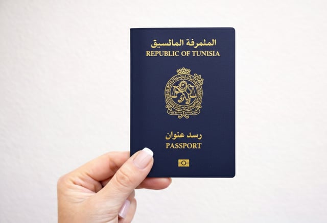 Tunisia Passport Image