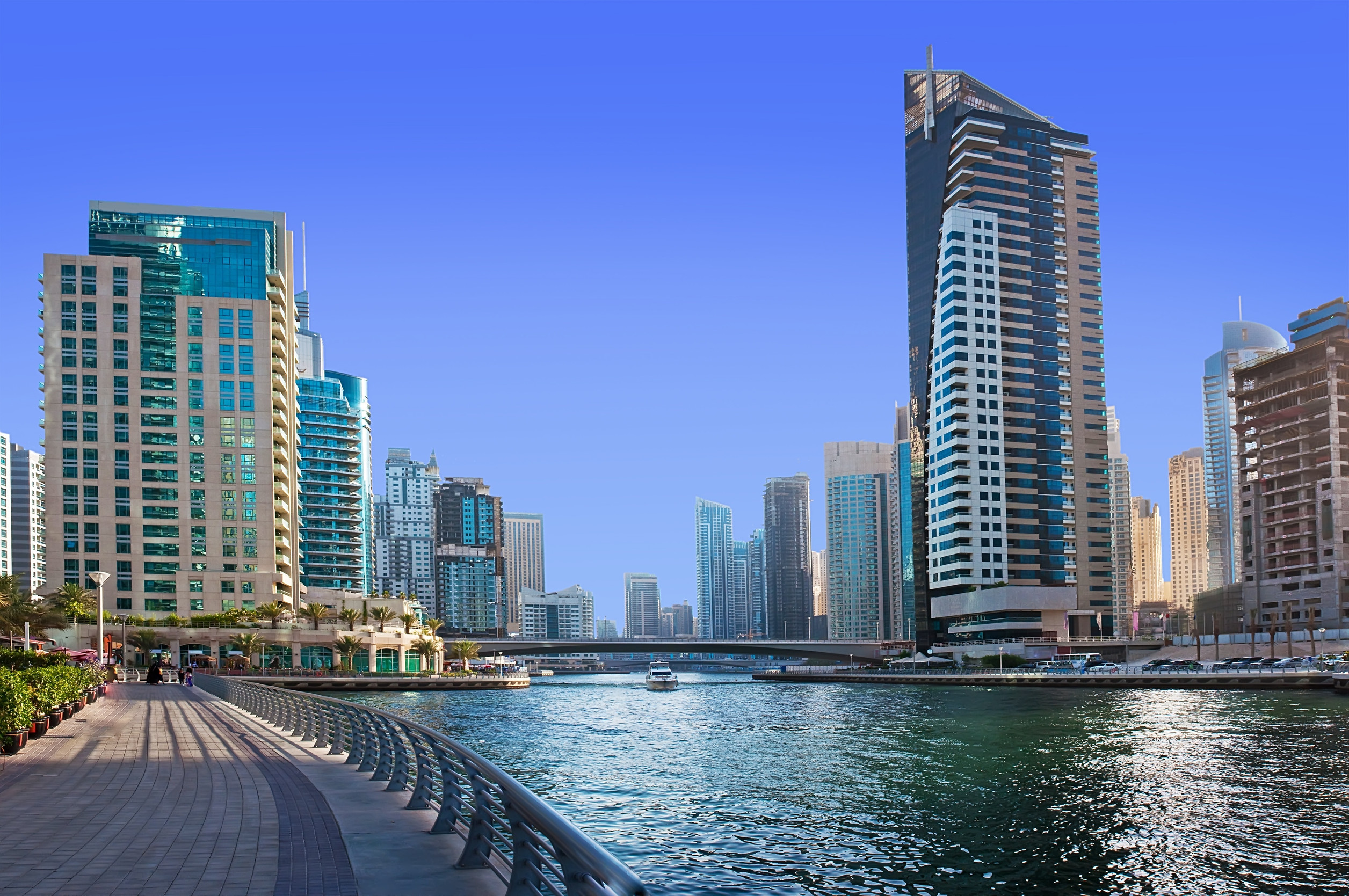 a general view of a residential area of dubai uae