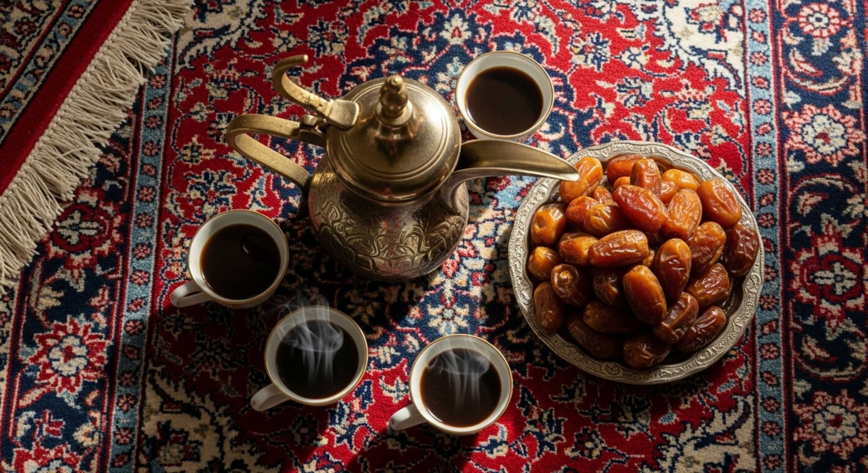 Arabic Coffee With Dates