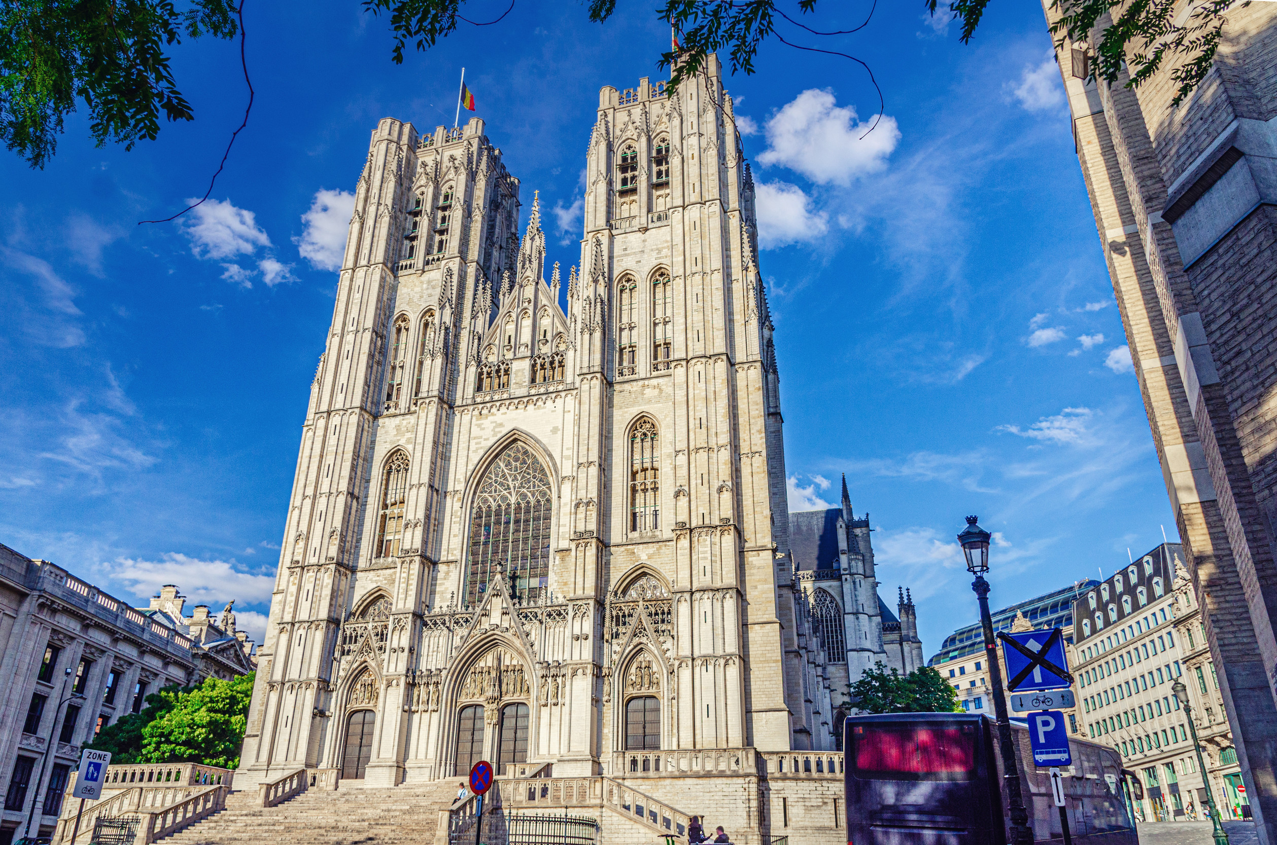 cathedral of st michael and st gudula medieval roman catholic cathedral brabantine gothic