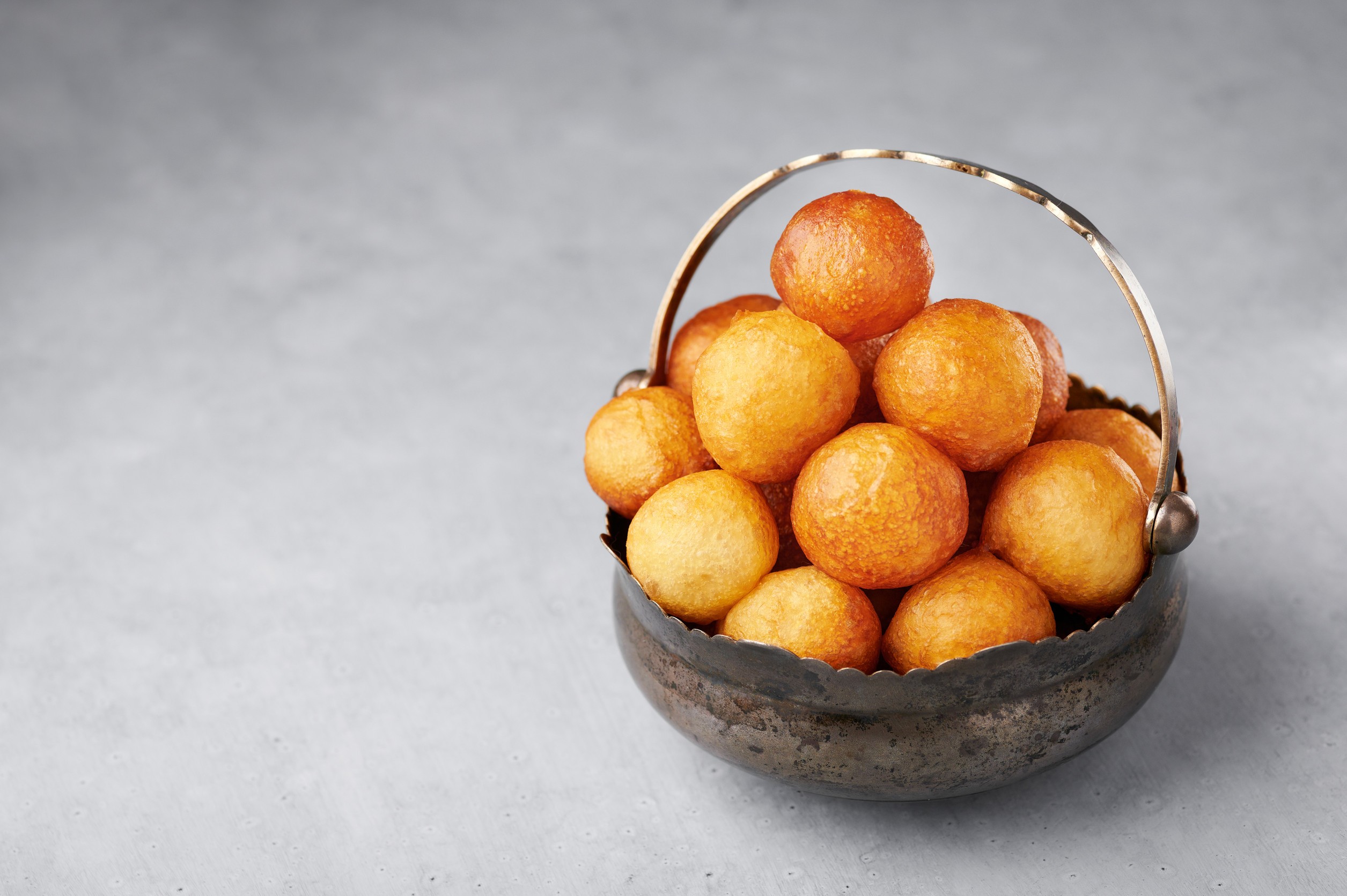 Deep Fried Dough Balls Known As Luqaimat