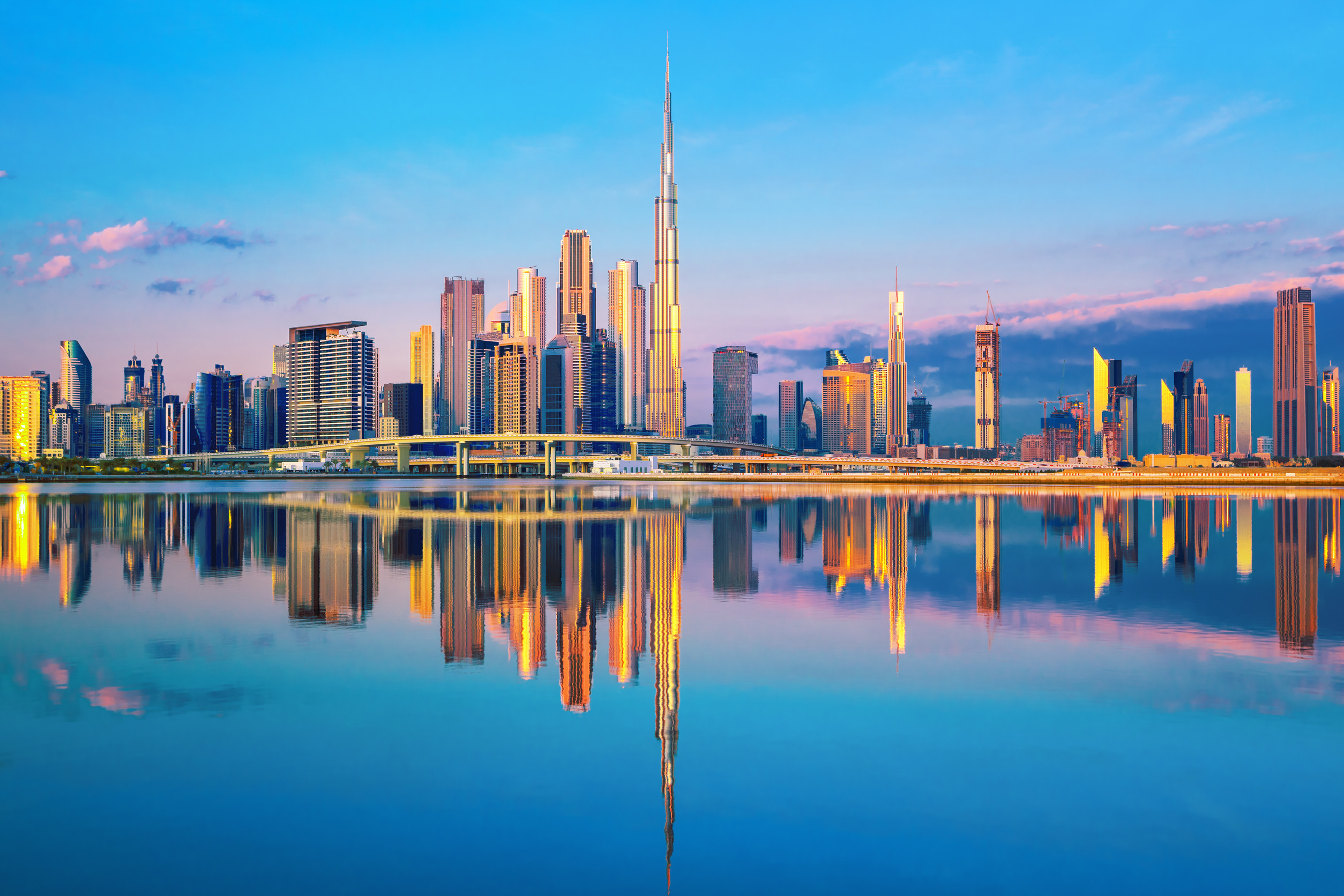 a general view of a residential area of dubai uae