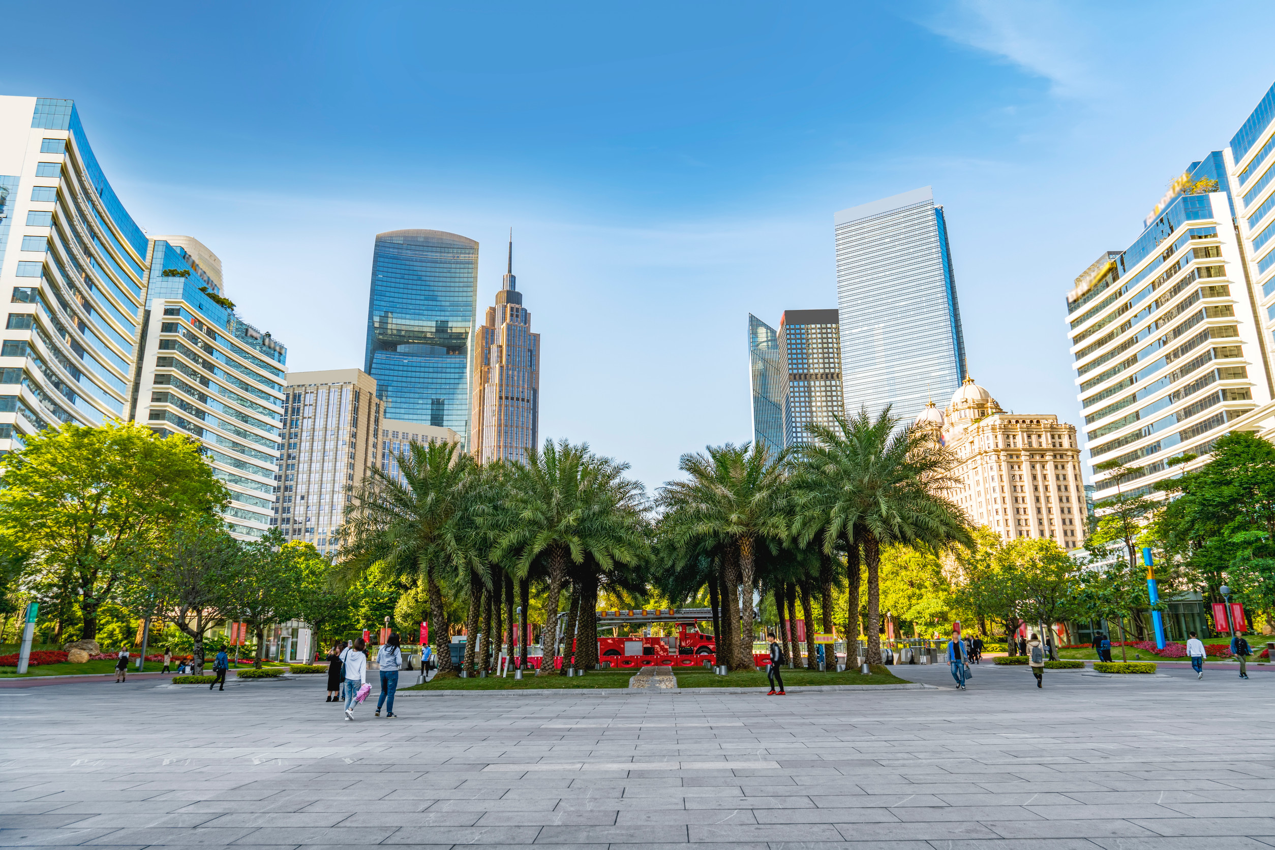 guangzhou huacheng square cbd skyline