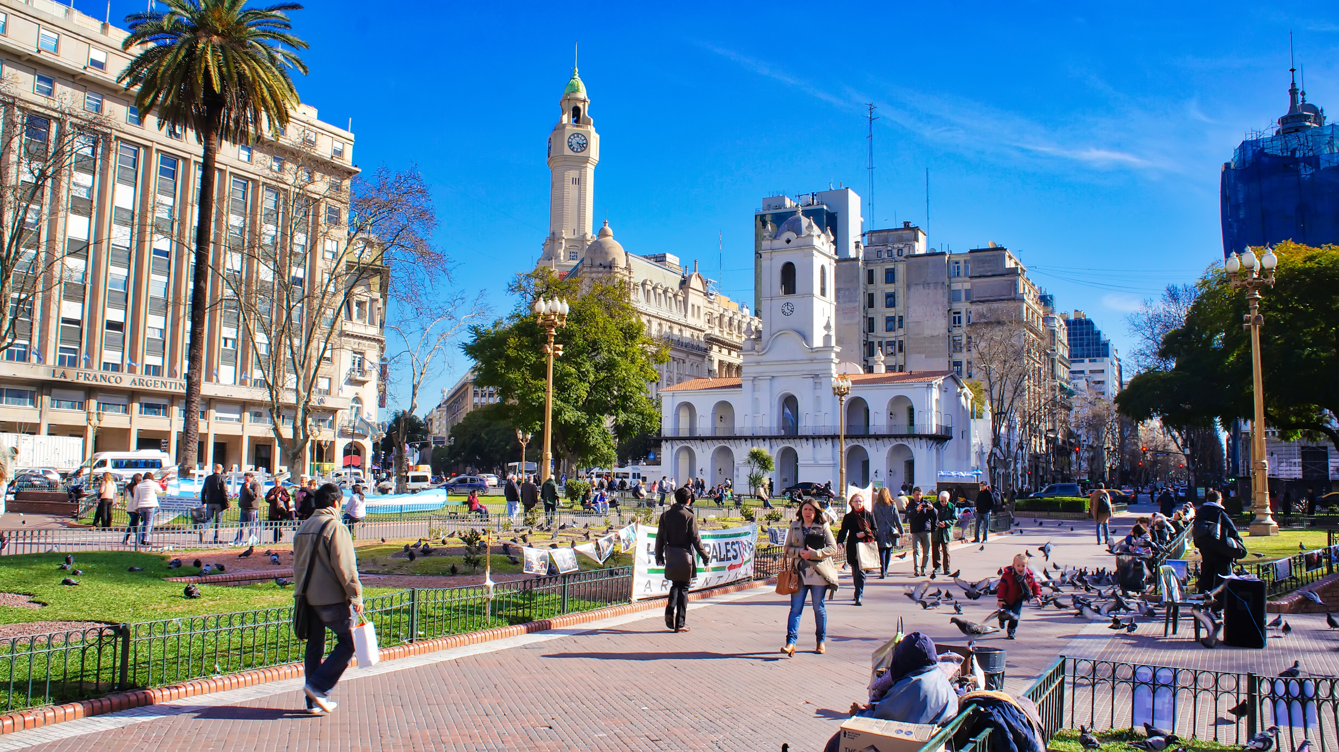 landmark historic plaza de mayo a main foundational site of buen