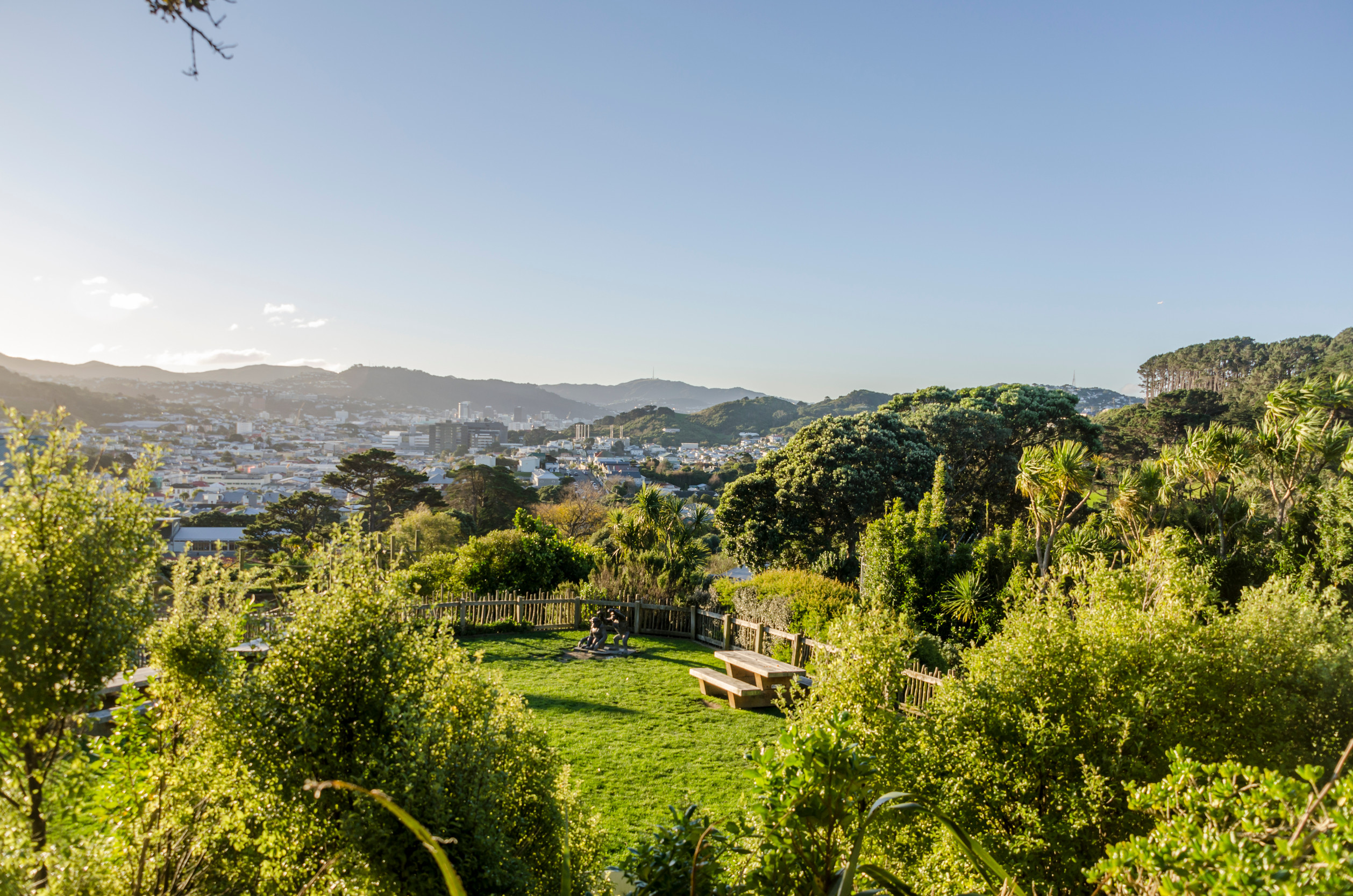 park at wellington zoo new zealand