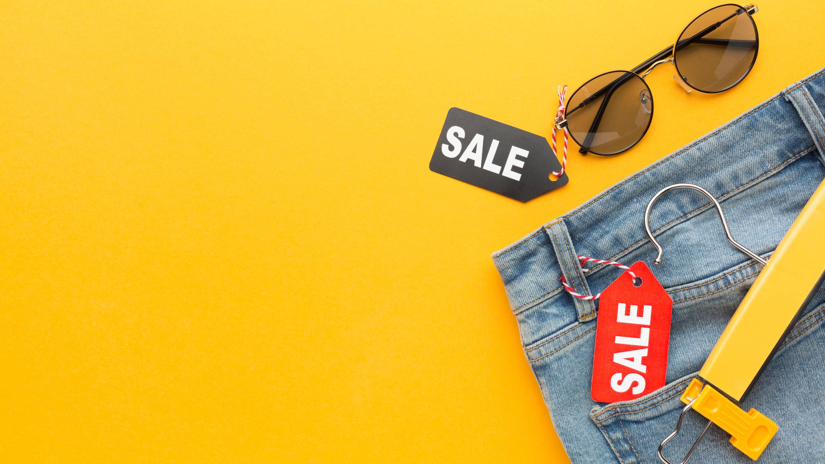 Sales Labels On Articles Of Clothing