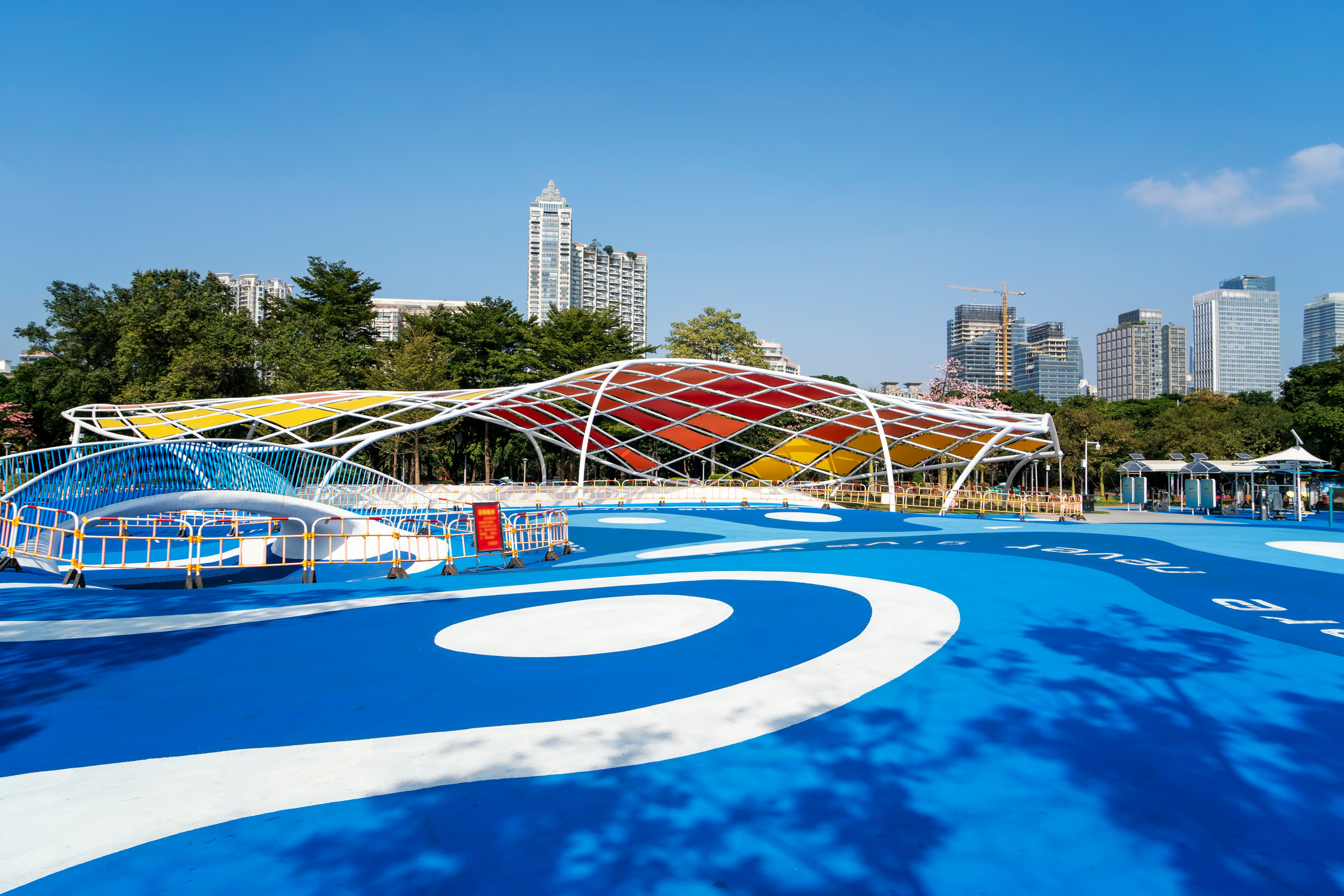 guangzhou huacheng square cbd skyline