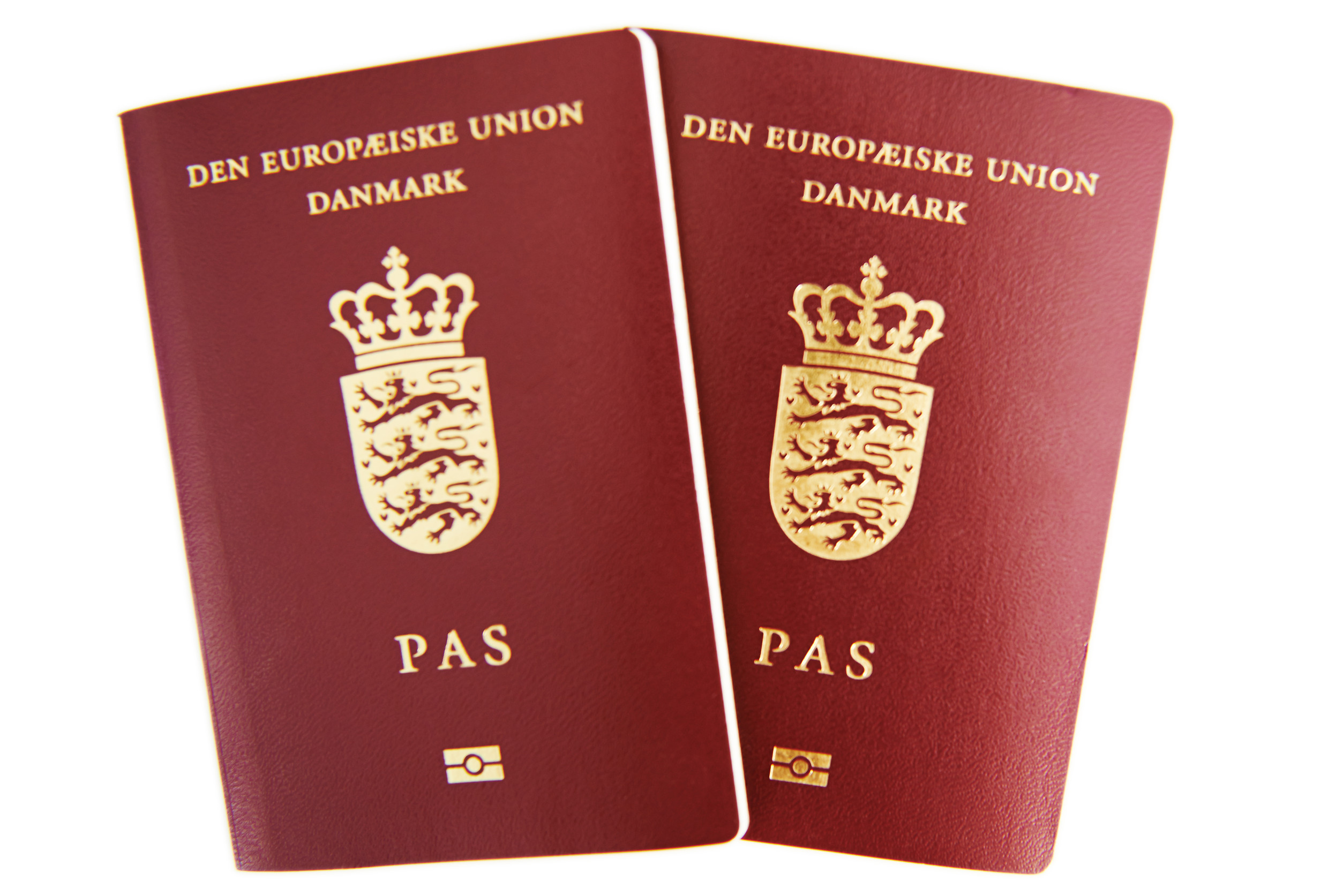 Two Denmark Passport