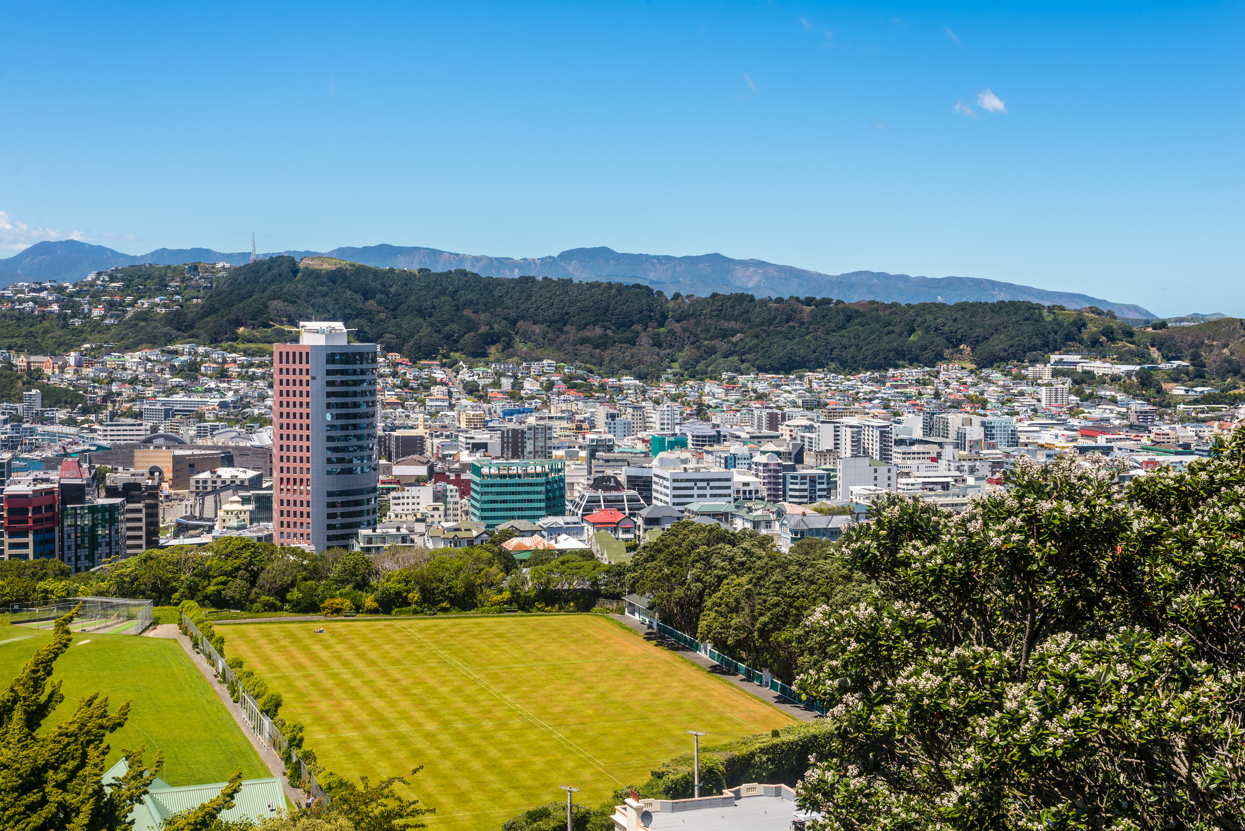 park at wellington zoo new zealand