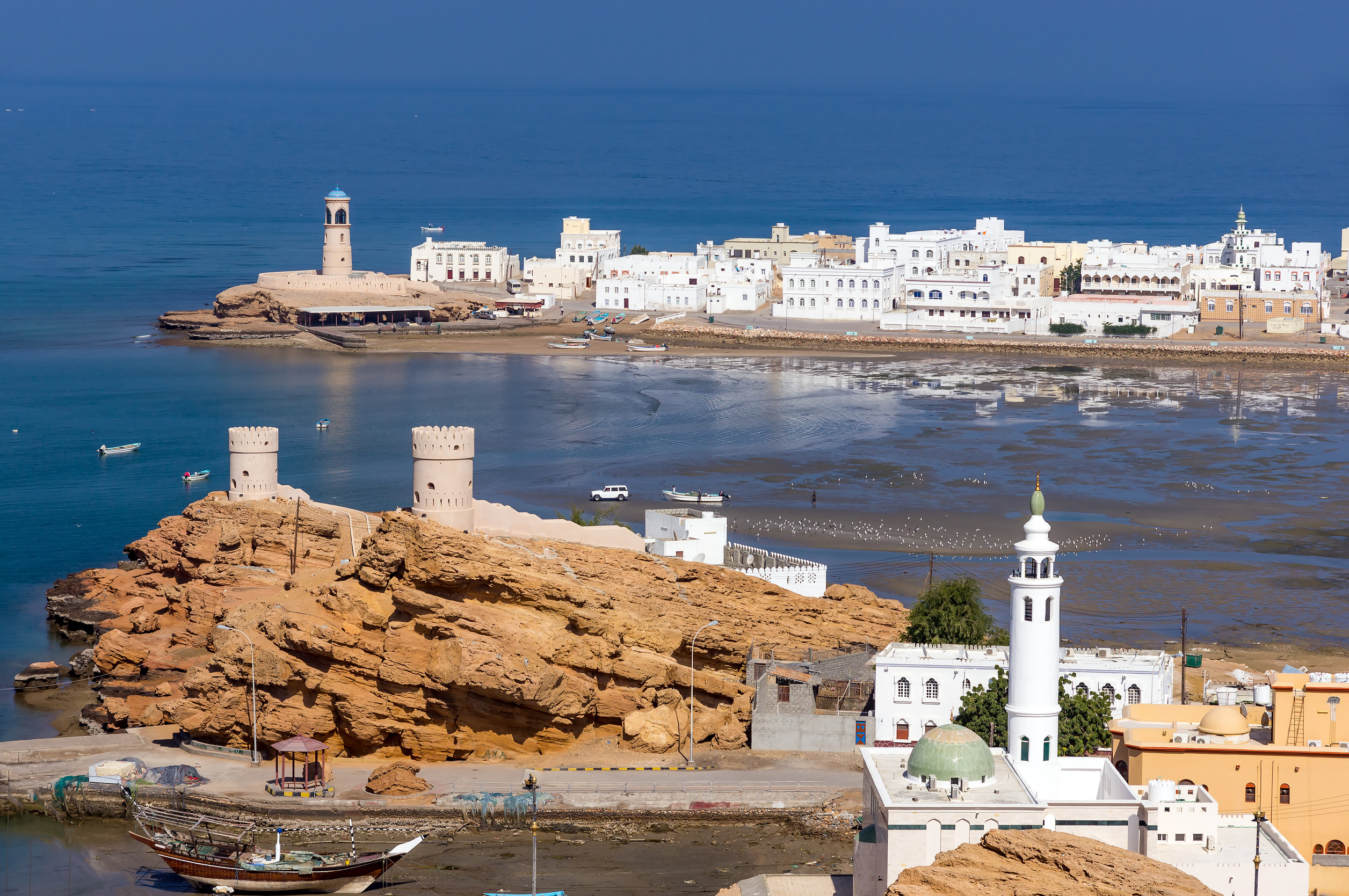 gardens and the muscat grand mosque oman