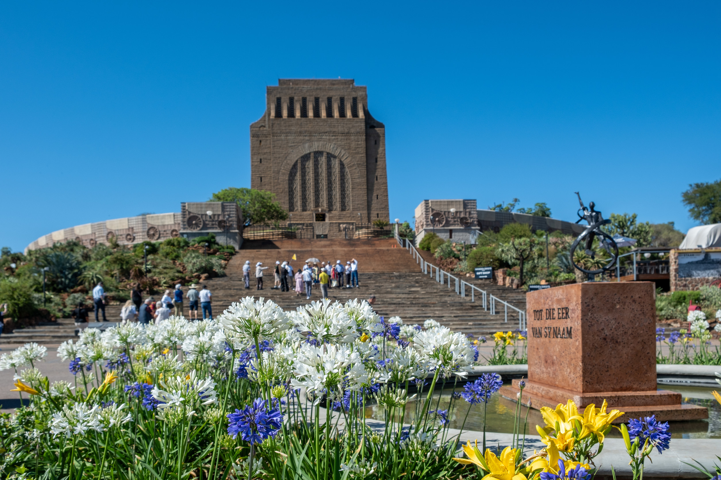 famous constitution hill in downtown of johannesburg south africa